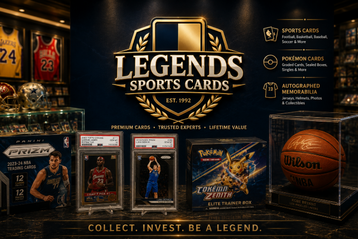 LEGENDS SPORTS CARDS